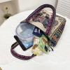 Cross border canvas bag new matai ethnic style elephant bag mujer simple trabajo bolsa de mano bolsa de lona bordada diagonal cross casual bolsa de lona simple commuter tote bolsa de lona de un hombro Specification image